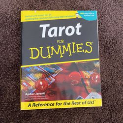 Tarot For Dummies Book, Tarot Cards