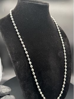 ✨ NEW 30” Stainless Steel Ball Chain / Bead Chain – Polished Finish ✨