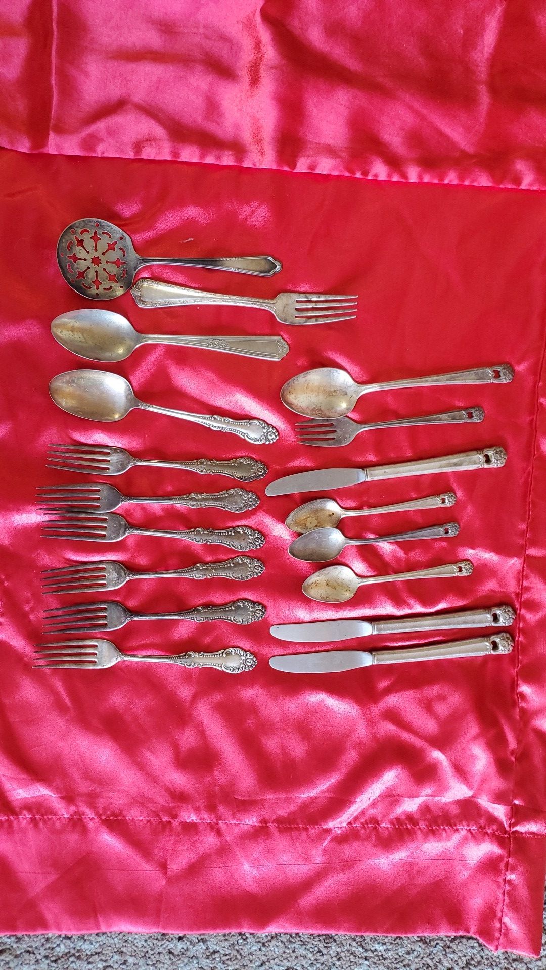 WM Rogers company silver plated flatware