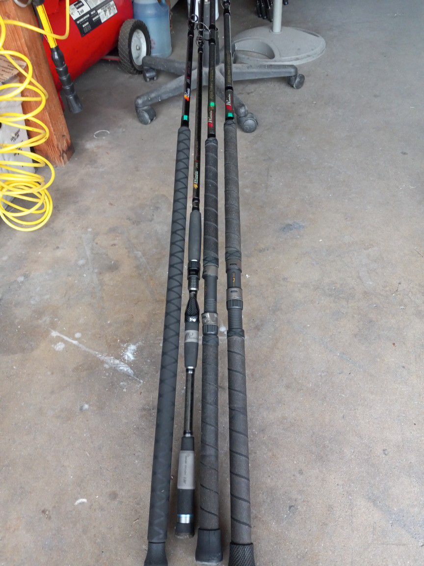 8ft & 9ft Phenix Abyss Saltwater Casting Fishing Rods
