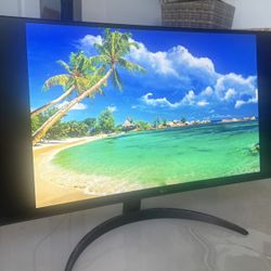 LG Ultra Wide Screen Curved Monitor 34 Inch  34WQ60C- B