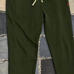 Polo Ralph Lauren Sweatpants Mens Medium Green Joggers