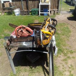 Chain Saws  For Parts Or Repair