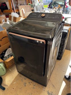 Samsung 7.4 Cu. Ft. Smart Electric Dryer DVE55A7700V – Works Great