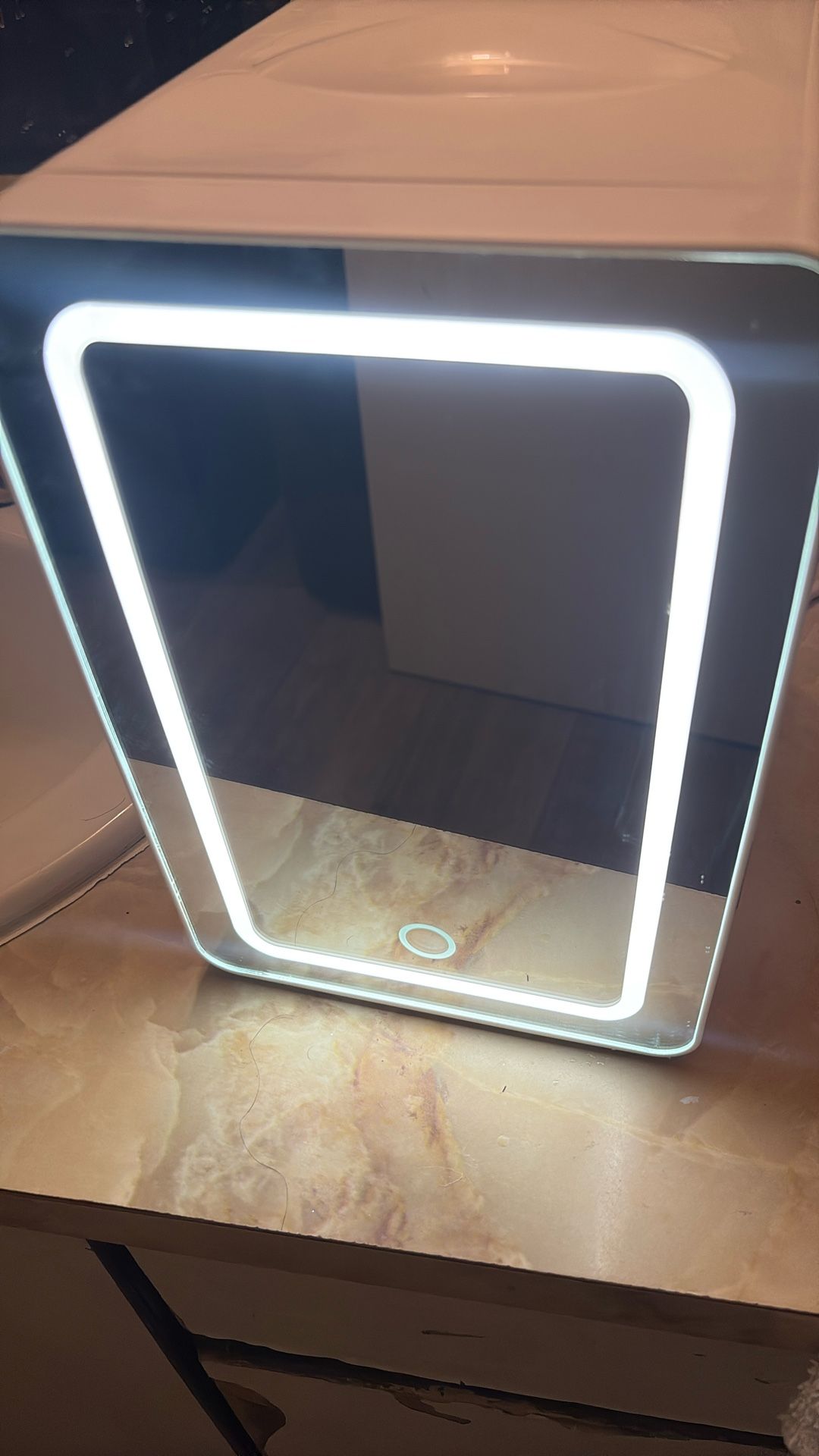 White Mini Fridge