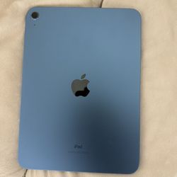 iPad 10th Generation In Blue