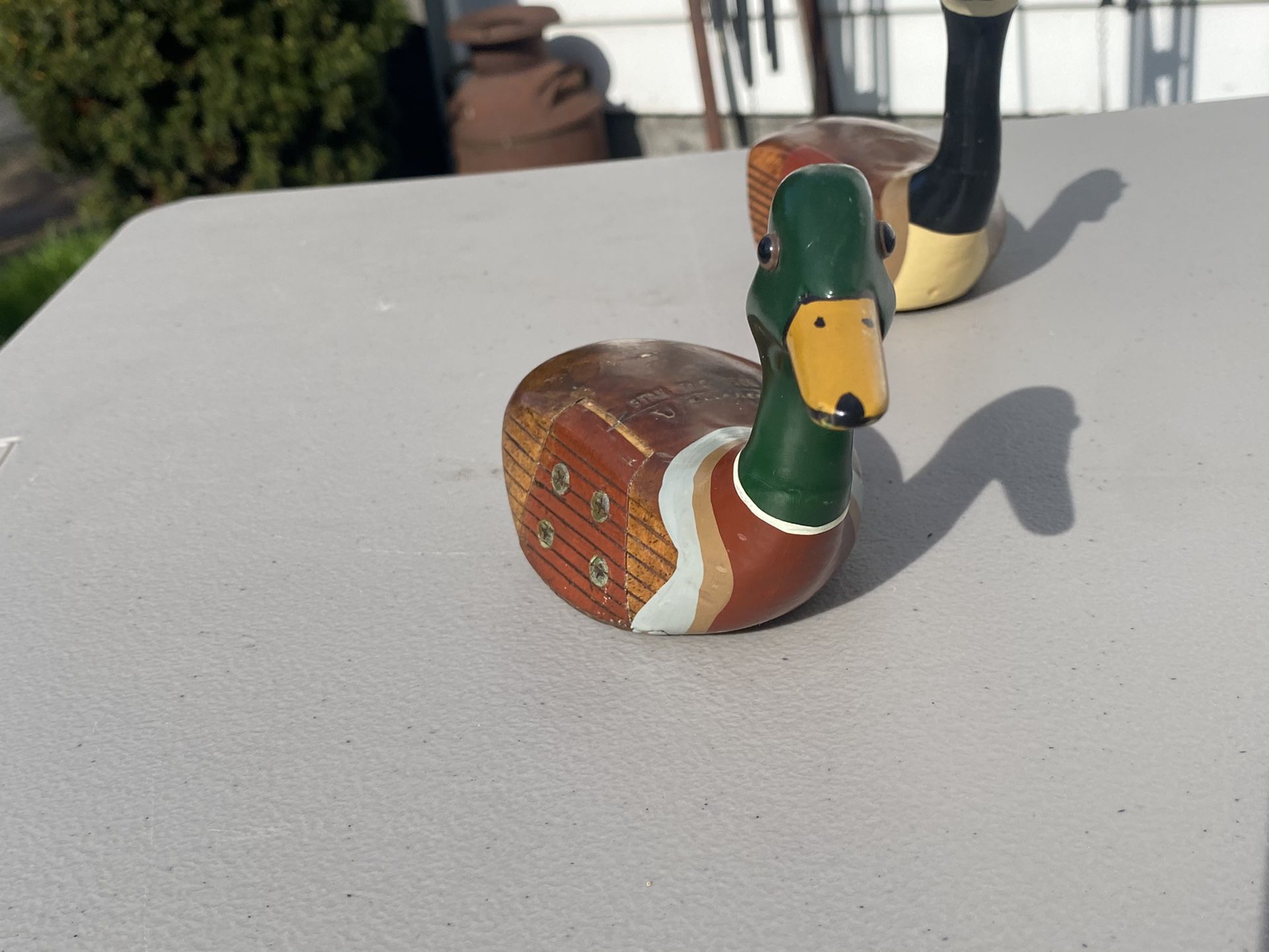 Vintage Duck Golf club Paperweight