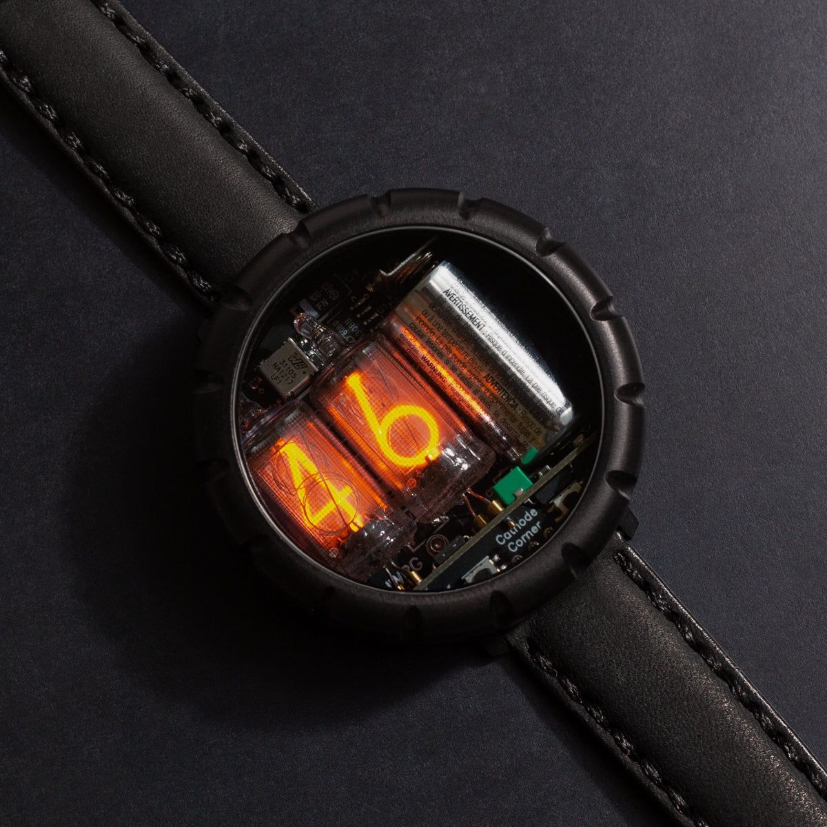 Nixie Tube Watch Limited Edition Cathode Corner