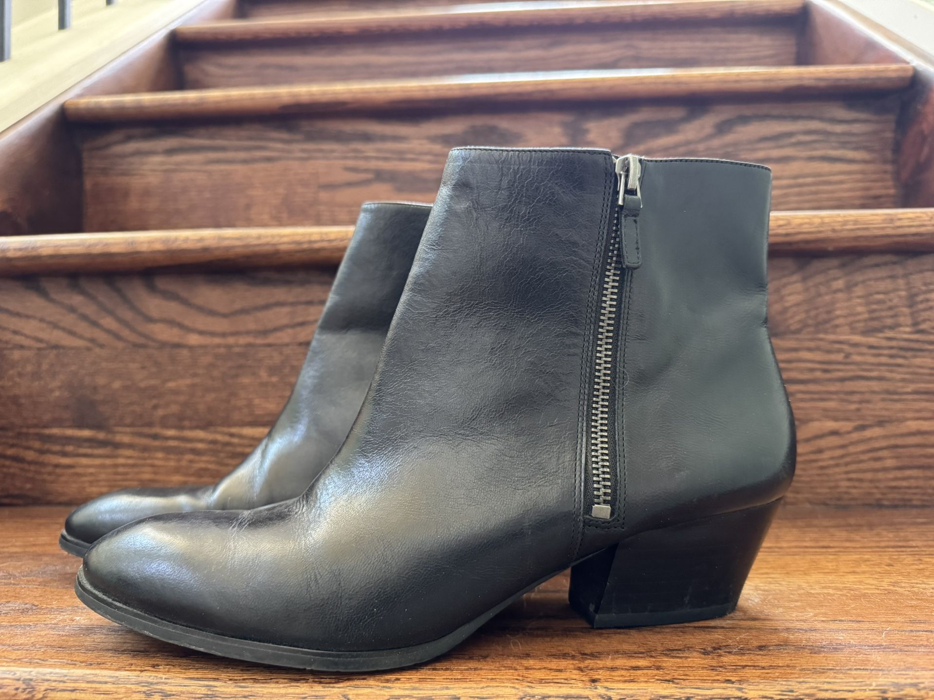 Women’s Black Leather Boots