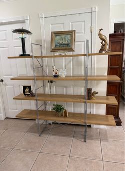 Vintage IKEA Enetri 67" L Open Shelving Unit/Bookshelf By Designer Niels Gammelgaard