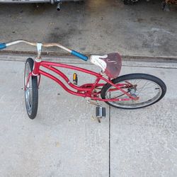 60s Early Midget Schwinn Bike Boys Red Color Original 