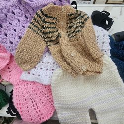 Hand Knitt Baby Clothes