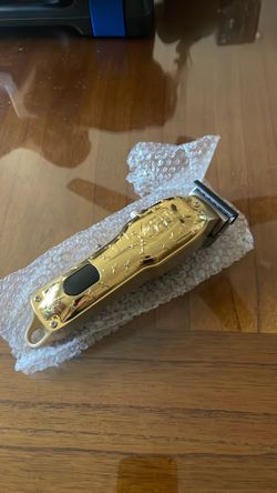 Wireless Gold plated hair clippers