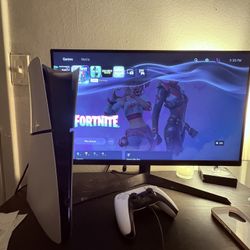 PS5 Including Monitor/headset