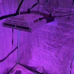 4x4 Grow Tent With Two Led Lights 