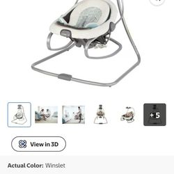 GRACO Duet Soothe infant swing and rocker 25lbs