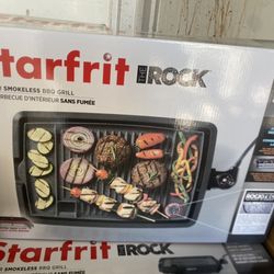 New in box The Rock by Starfrit Smokeless Grill