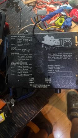 Rockford distaste punch 75 amp read description