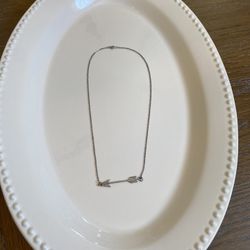 Silver Arrow Necklace