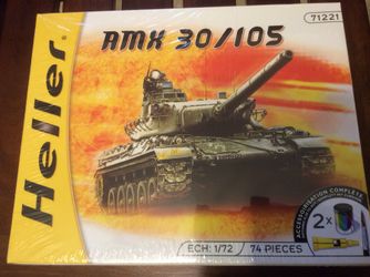 NEW SEALED HELLER AMX 30/105 Tank Kit