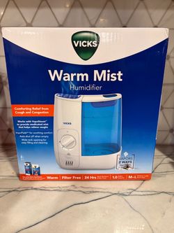 Vicks Warm Mist Humidifier. New in unopened box.