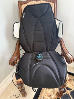 New, HoMedics Back portable VIBRATING MASSAGE CHAIR PAD, w Remote Control w multiple settings! REDUCED!
