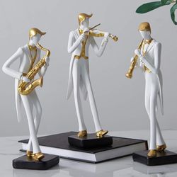 Haucoze Amoy-Art Jazz Musician Statues