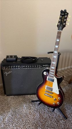 Epiphone Les Paul & Fender amp