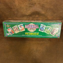 1990 Upper Deck Baseball Complete Set – Factory Sealed – Ken Griffey Jr.