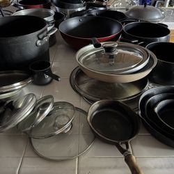 Lots Of Pots, Pans and Lids