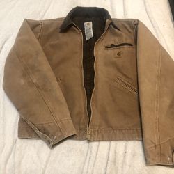 Carhartt Jacket Large Regular J97 Brown