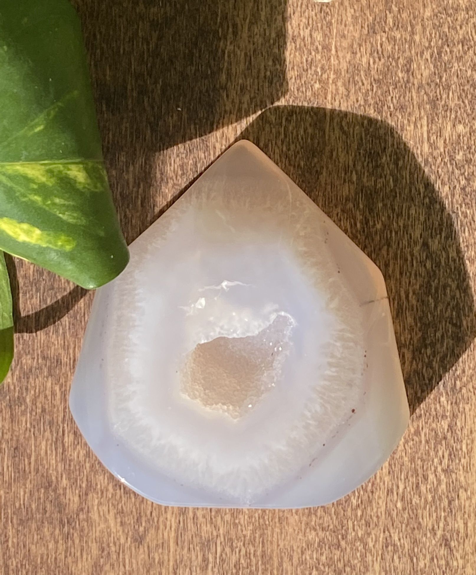 Druzy Agate Tear Drop Tower