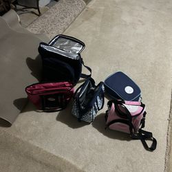 cooler bags for lunch boxes all 15 dollars all great condition 