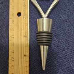 Wine Stoppers Party Favors  - Heart Stainless Steal METAL 