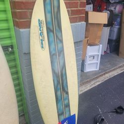 5'4" Island Epoxy Surfboard – 25.56L – Great Beginner Board