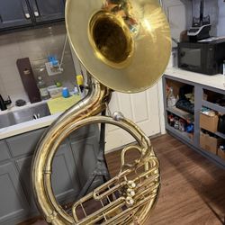Tuba Sousaphone Conn 14k Naked Lady