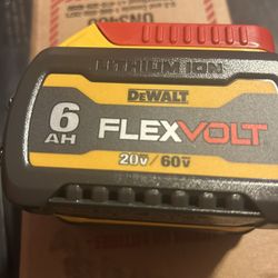 20 v battery dewalt flex 6,0 ah