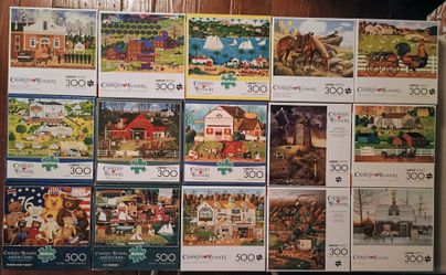 Charles Wysocki Puzzles $10 each