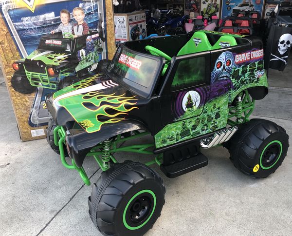 24 volt grave digger power wheels