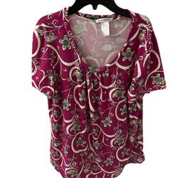 Emily & Stacey Floral Top