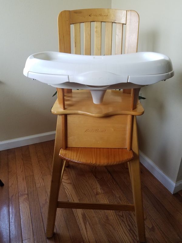 Eddie Bauer wooden high chair for Sale in Philadelphia, PA OfferUp