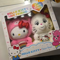 Hello Kitty x Care Bears Plushies
