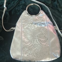 Silver Metallic Bag 