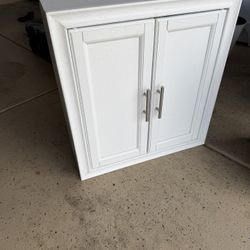 White Cabinet 