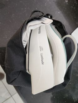 New steam iron, with case and instructions