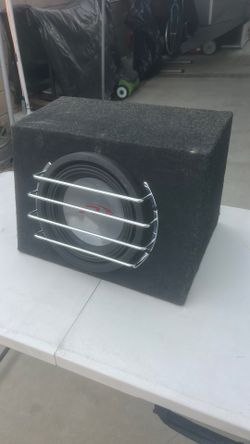 Alpine subwoofer
