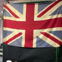 Vintage Union Jack Flag - Decorative Union Jack - British Flag - Vintage Flag -British Made Circa 1950 