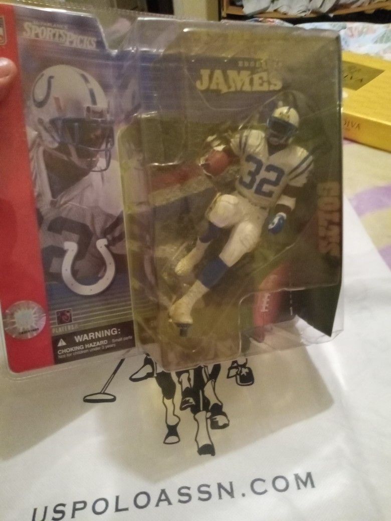 NFL Sports Action Figure COLTS Edgerrin James