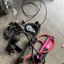 Pulley Weights Handle Rope