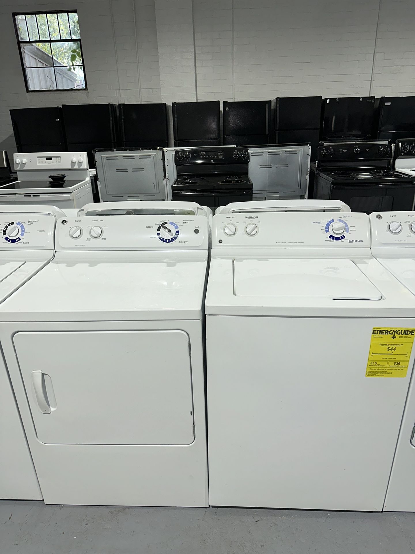Washers And Dryers GE